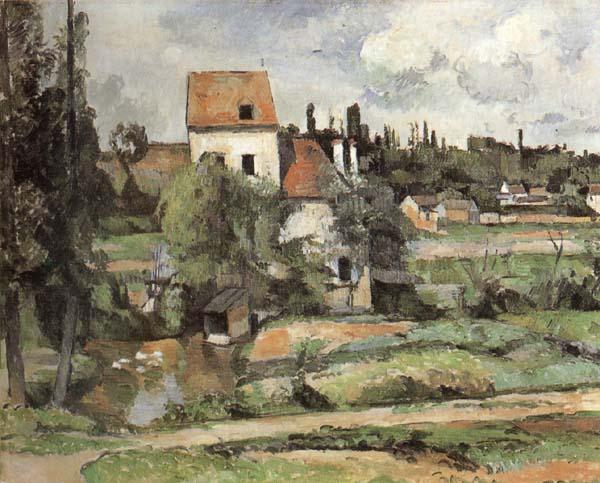 Paul Cezanne Le Moulin sur la Couleuvre a Pontoise oil painting picture